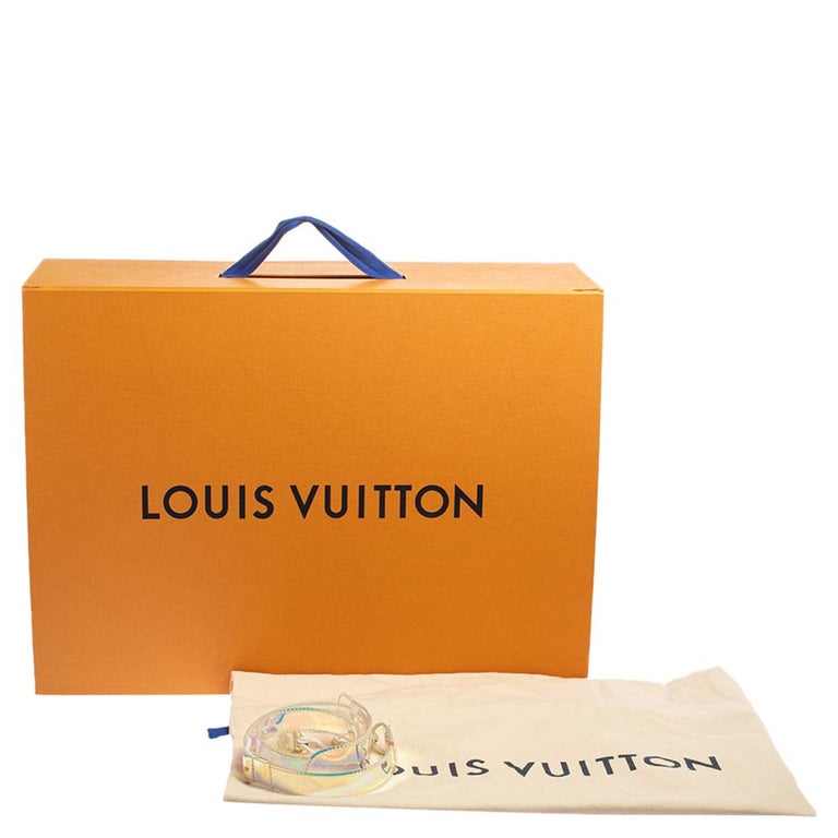 Louis Vuitton Monogram Prism Keepall Bandouliére 50 - Clear