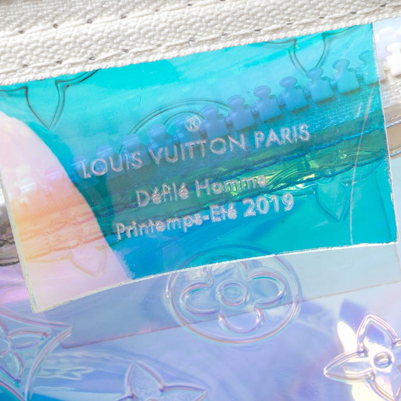 Louis Vuitton - Sac à bandoulière « Prism Keepall » à monogrammes 50 4