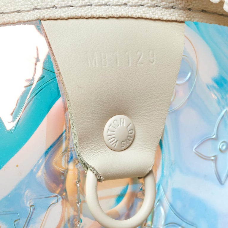 Louis Vuitton Monogram Prism Keepall Bandouliere 50 Bag at 1stDibs