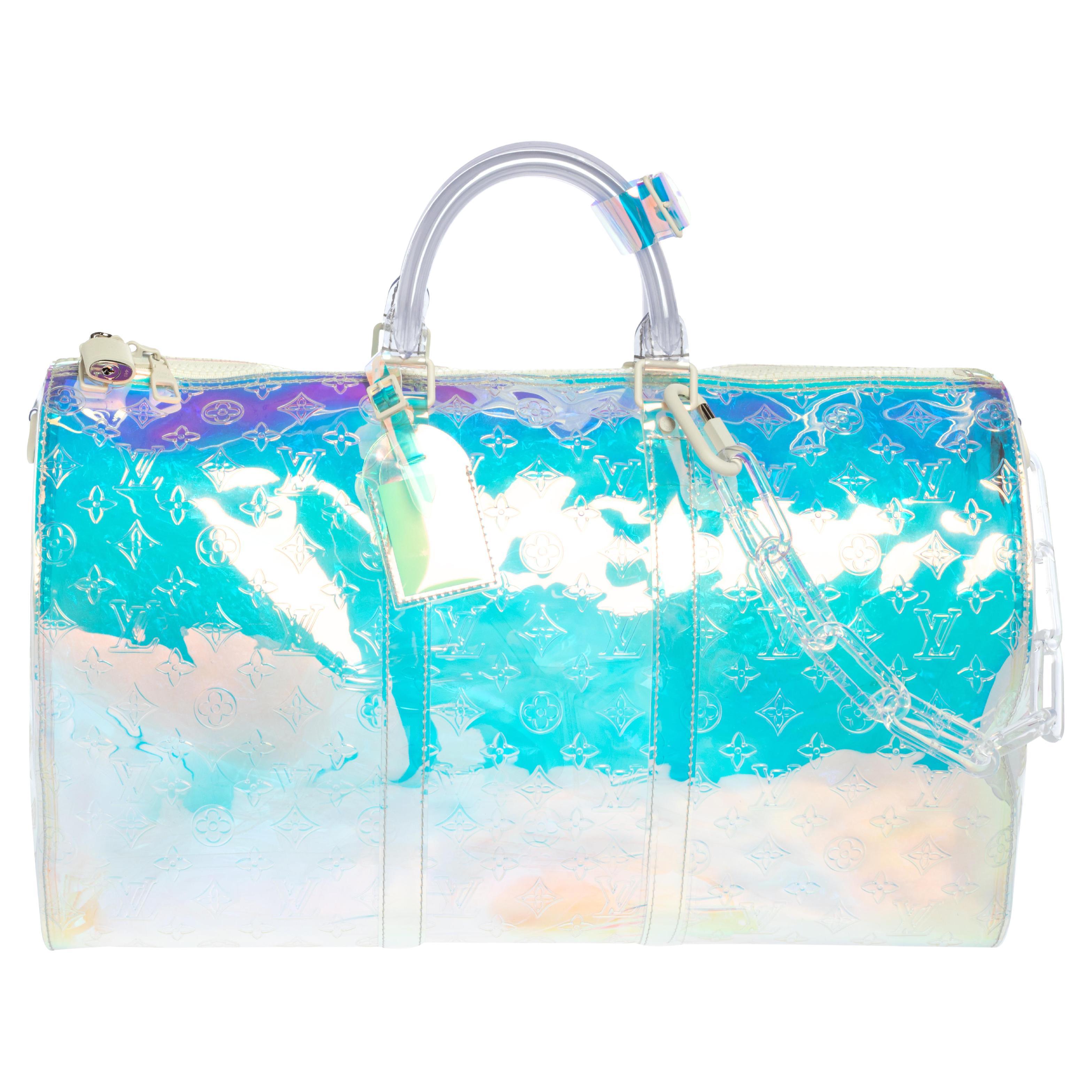 louis vuitton prism keepall monogram