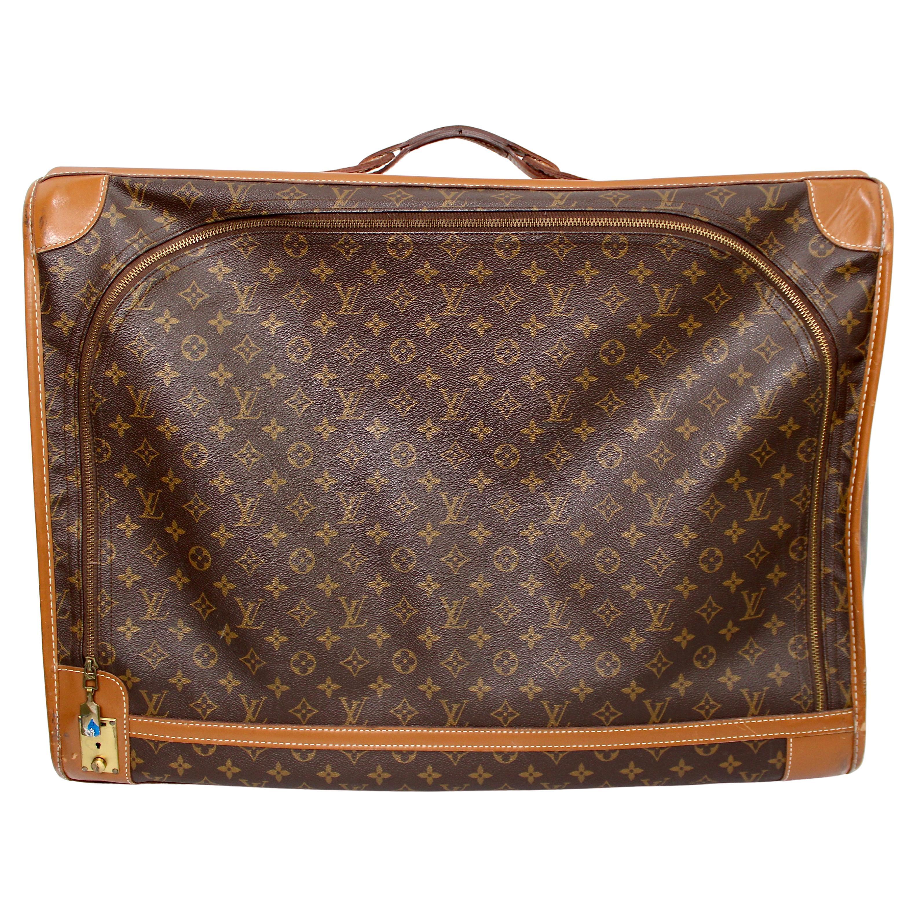 Louis Vuitton Monogram Pullman Softside Suitcase circa 1970