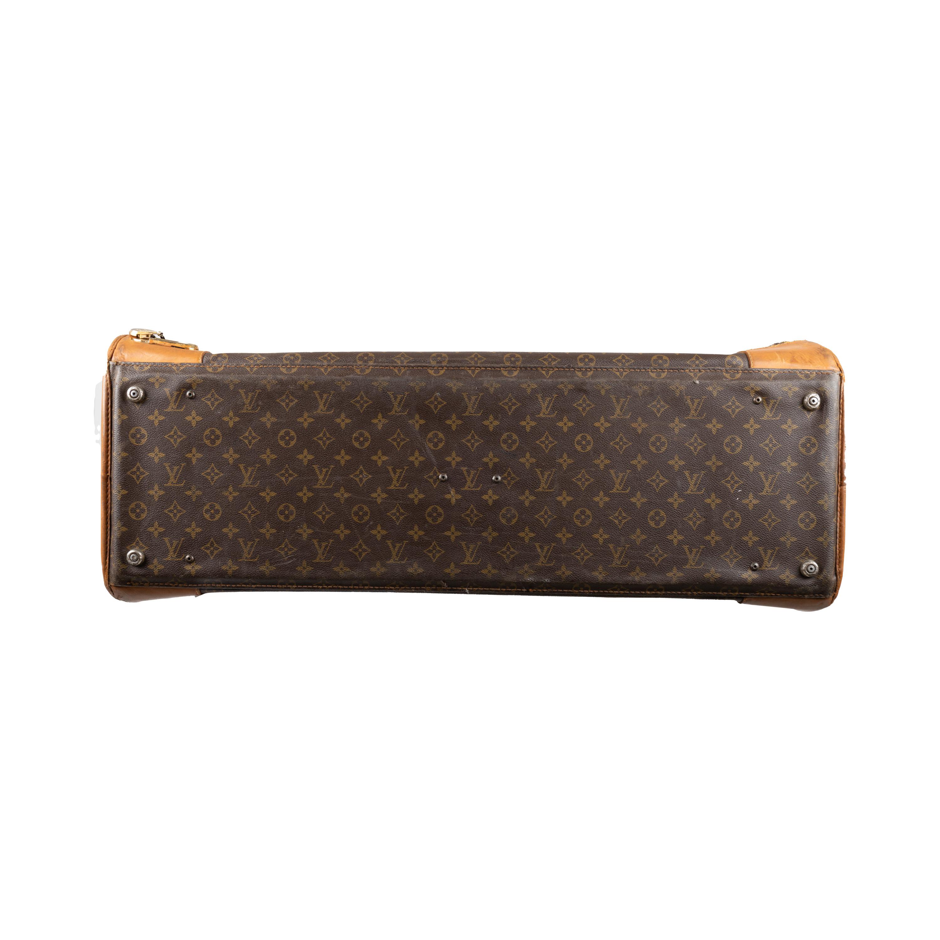 Louis Vuitton Monogram Pullman Reisetasche mit Monogramm - 80er Jahre im Angebot 1