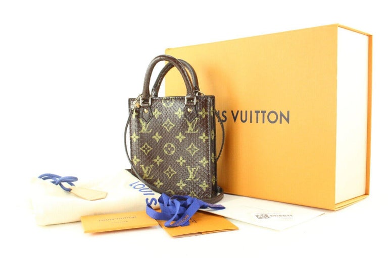 Louis Vuitton Monogram Python Sac Plat Petit 3LK627K