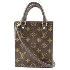 Louis Vuitton - Sac à main en python avec monogramme Petit 3LK627K