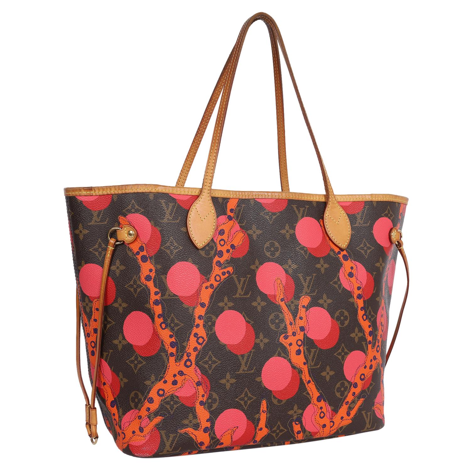 Brown Louis Vuitton Monogram Ramages Neverfull MM Tote For Sale