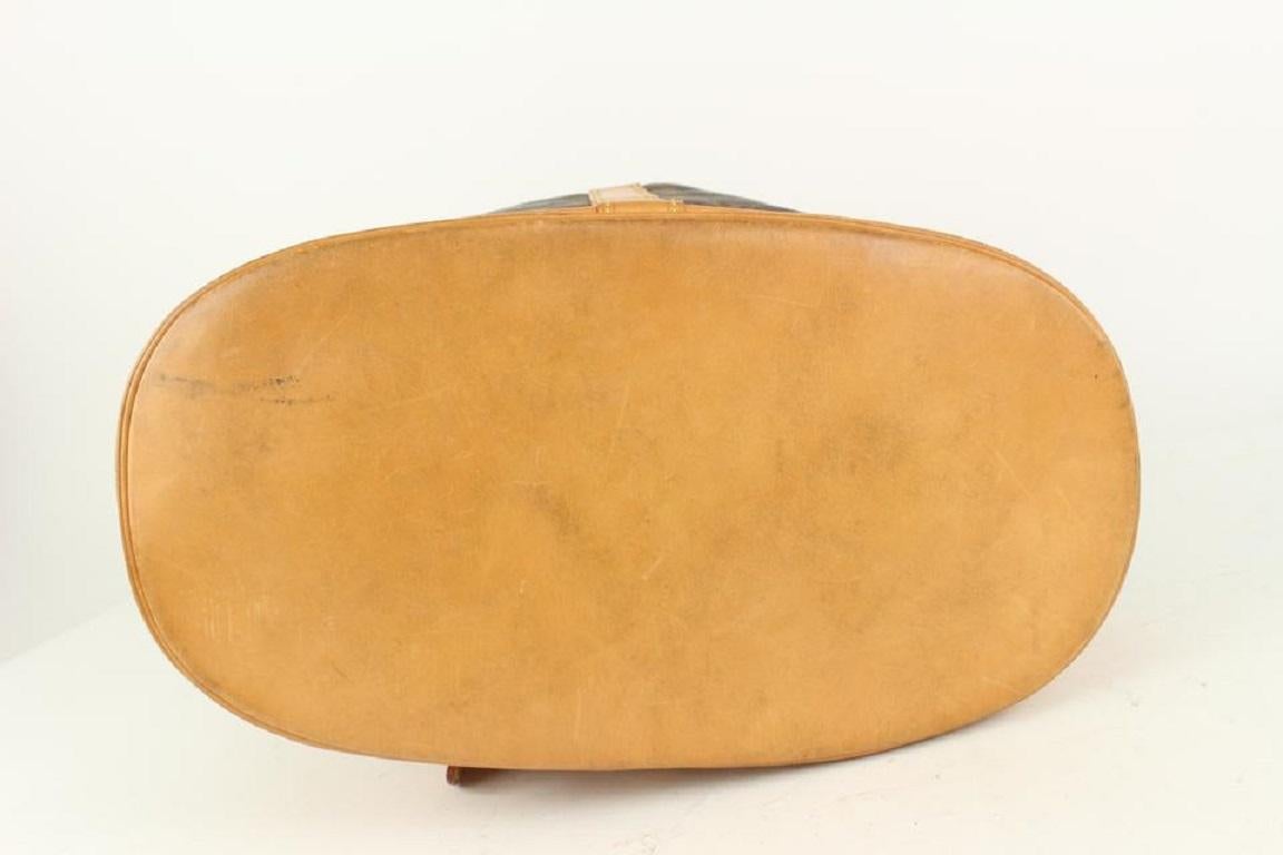 Louis Vuitton Monogram Randonnee GM Drawstring Sling Backpack Hobo 1015lv37 In Good Condition In Dix hills, NY