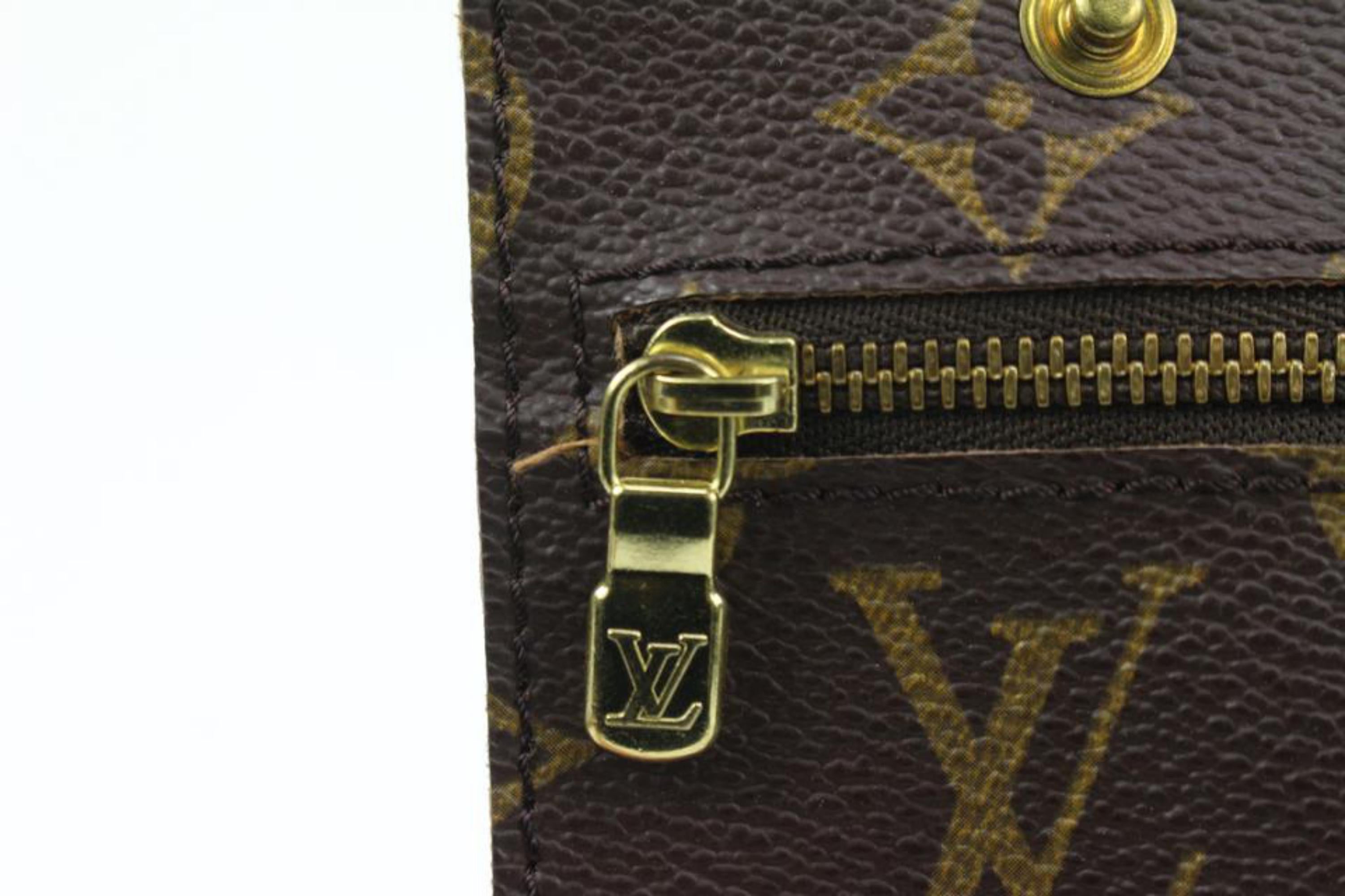 Monogramm Randonnee Einsatz Pochette von Louis Vuitton 36lv21s im Zustand „Gut“ im Angebot in Dix hills, NY