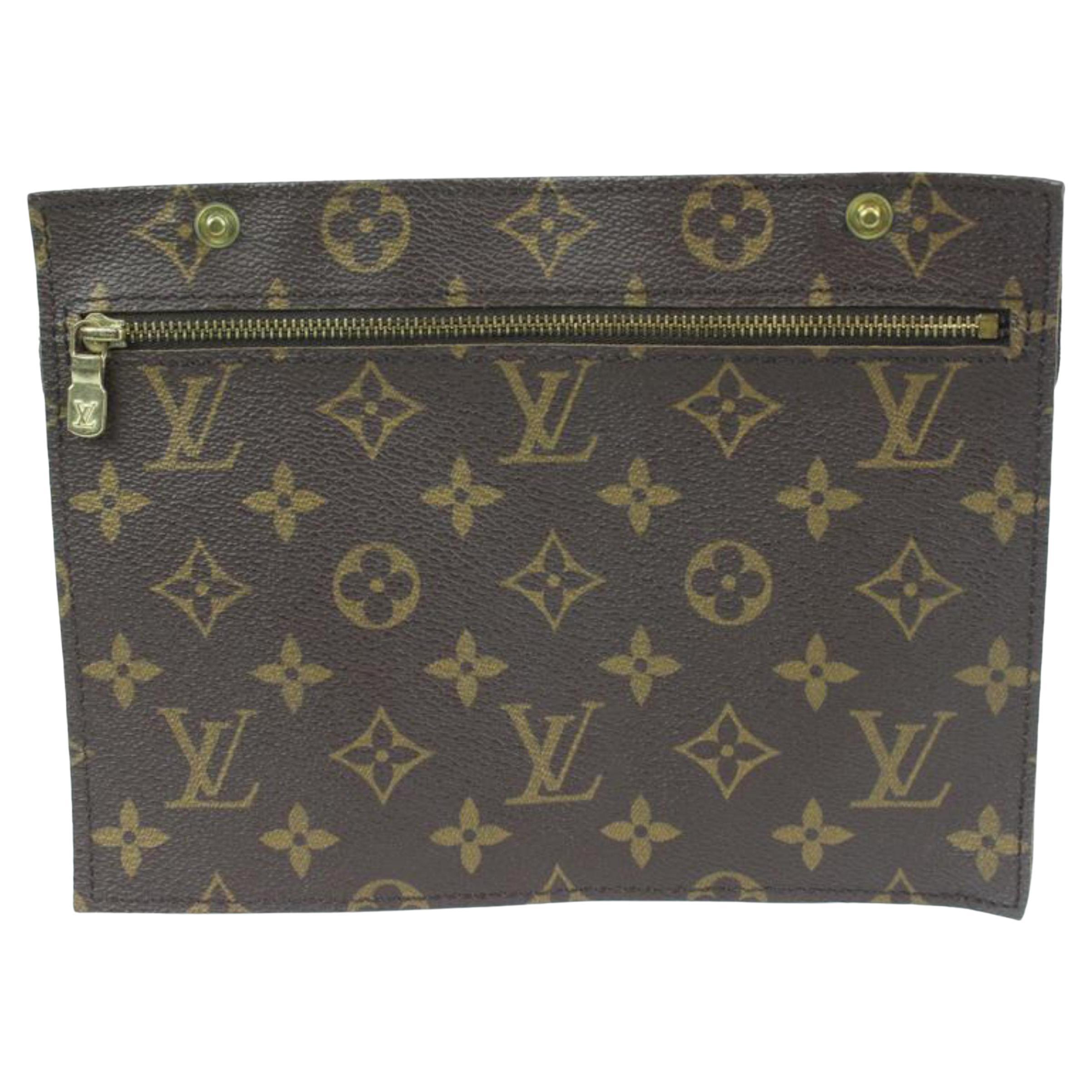Louis Vuitton Monogram Randonnee Insert Pochette Clutch Pouch 46lk33
