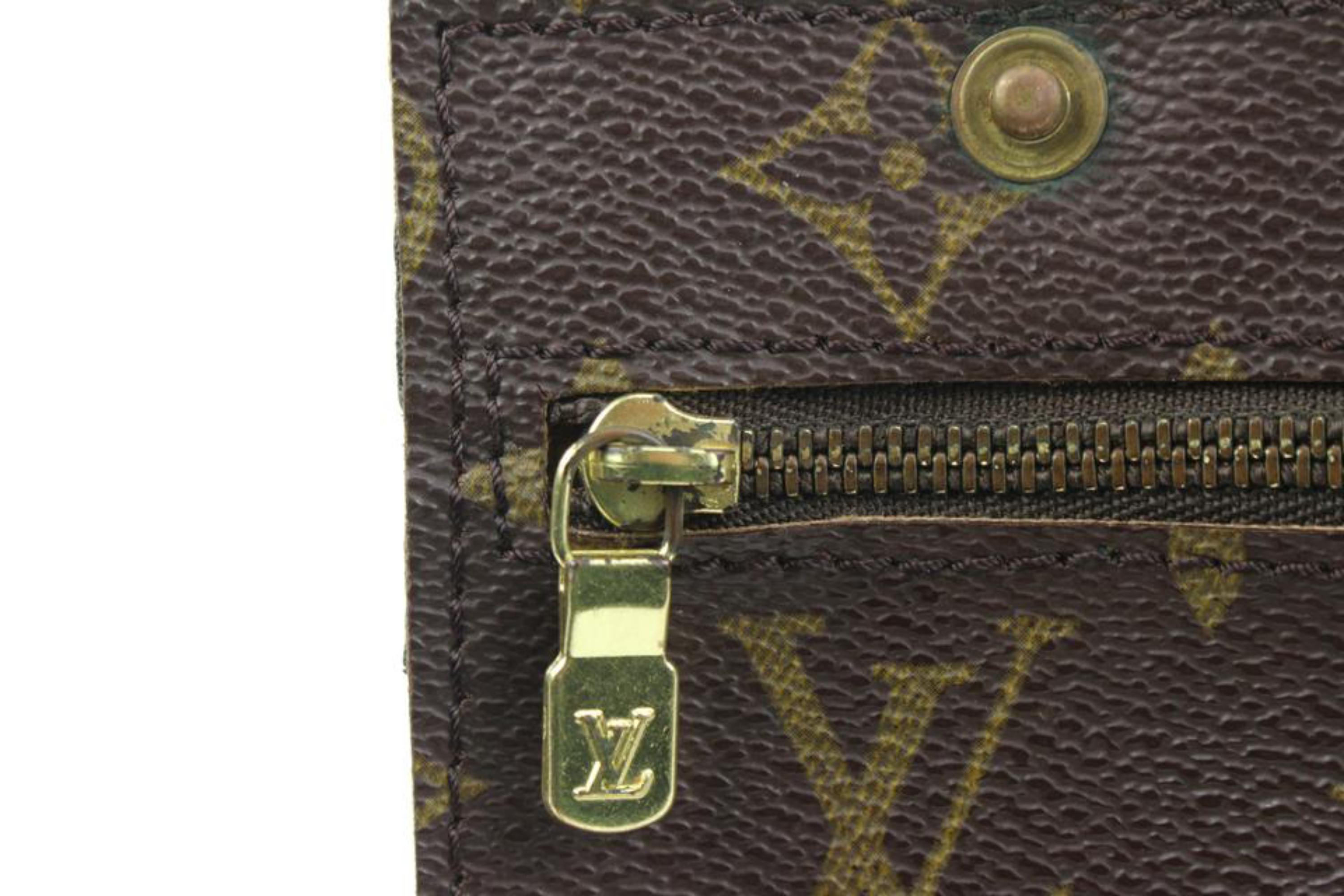 Louis Vuitton - Pochette plate à insert Randonnee avec monogramme, 20lv131s en vente 3