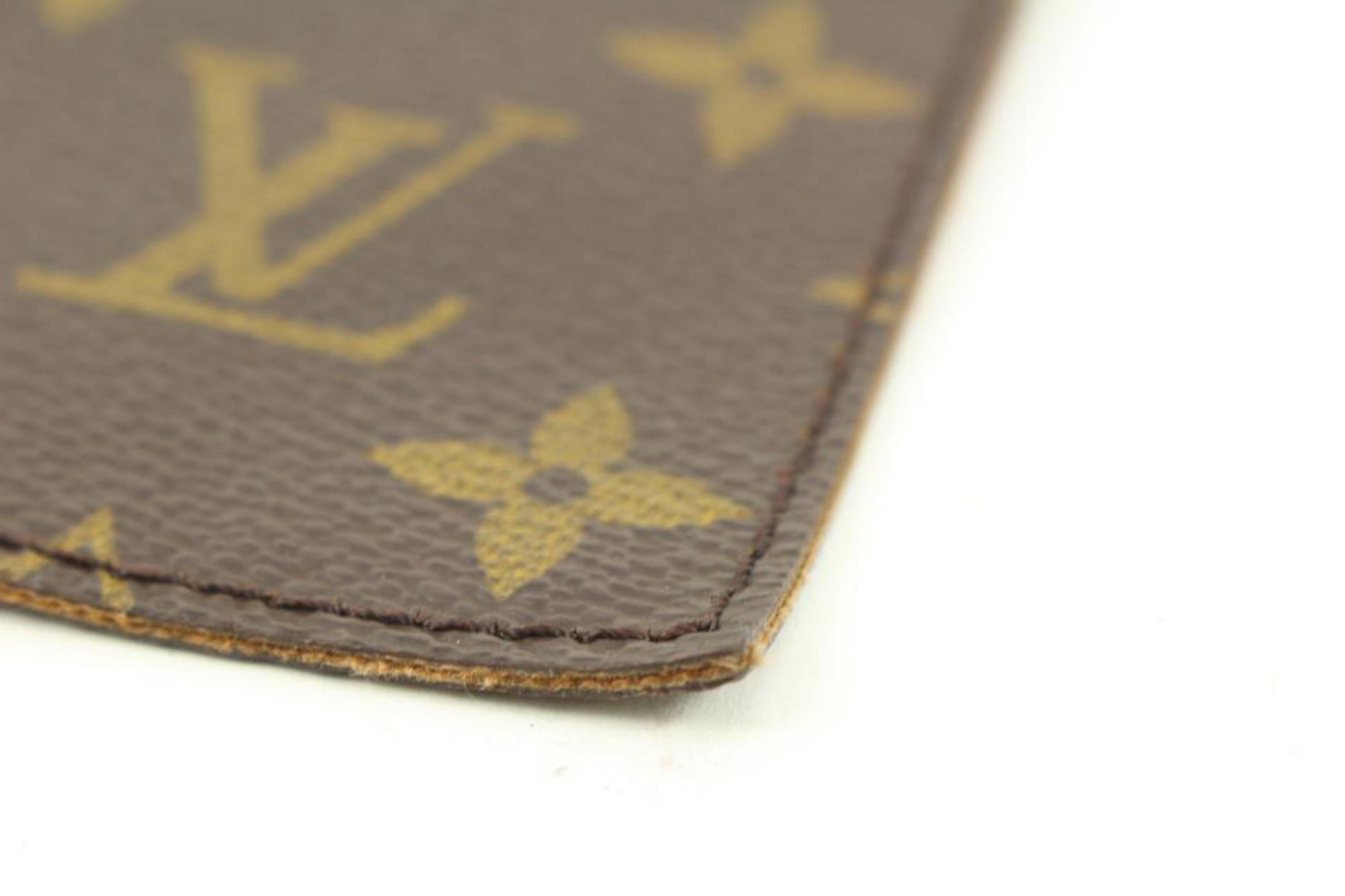 Louis Vuitton Monogram Randonnee Insert Pochette Flat Pouch 20lv131s
Measurements: Length:  8.75