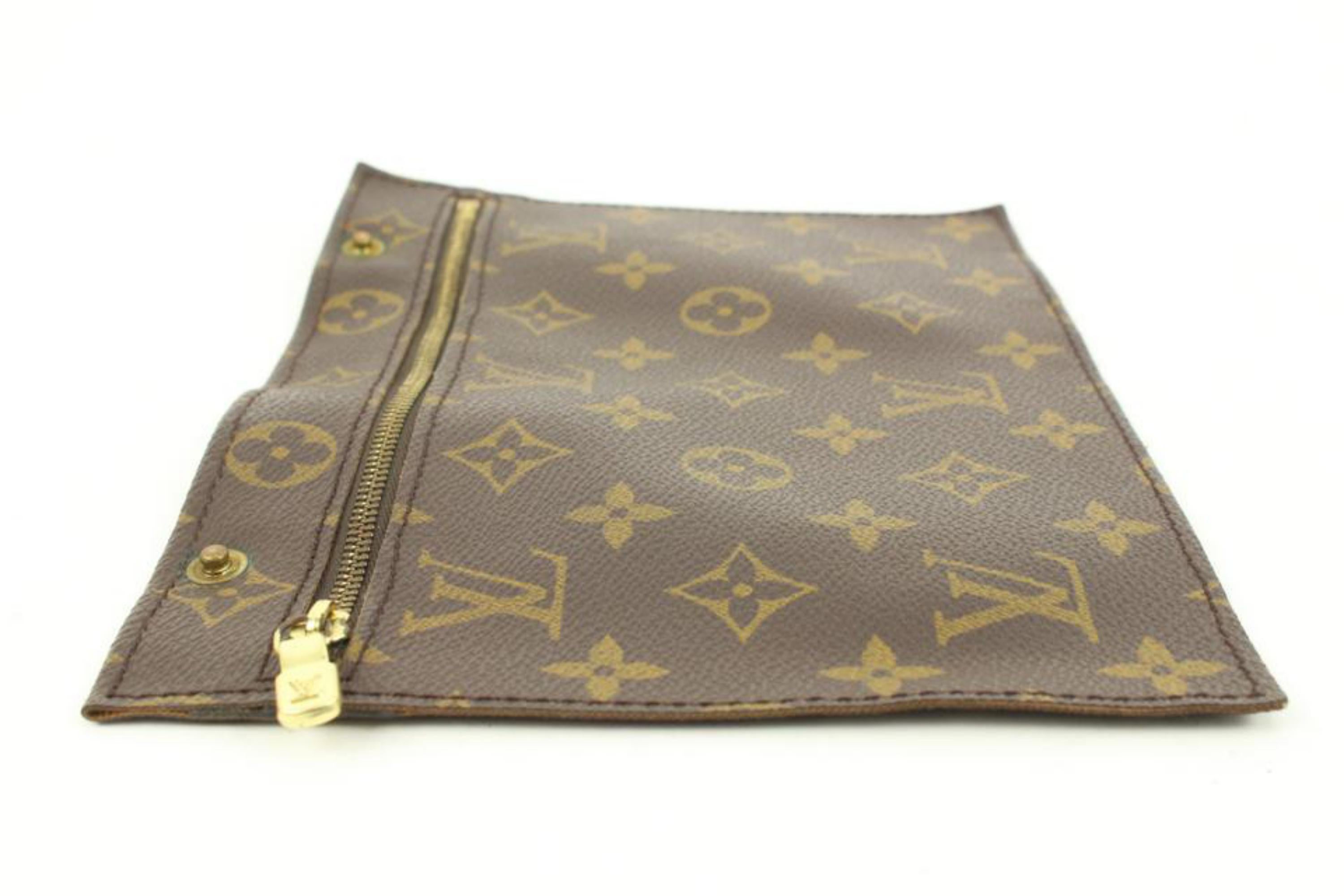 Louis Vuitton Monogram Randonnee Insert Pochette Flat Pouch