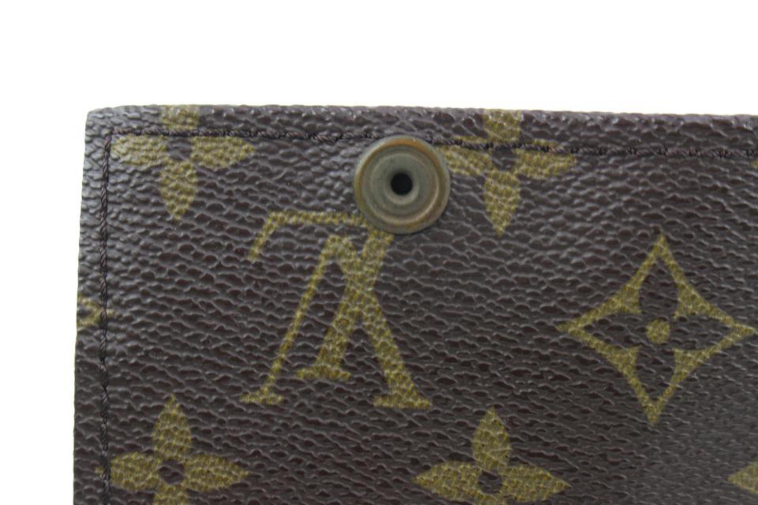 Louis Vuitton - Pochette plate à insert Randonnee avec monogramme, 20lv131s en vente 2