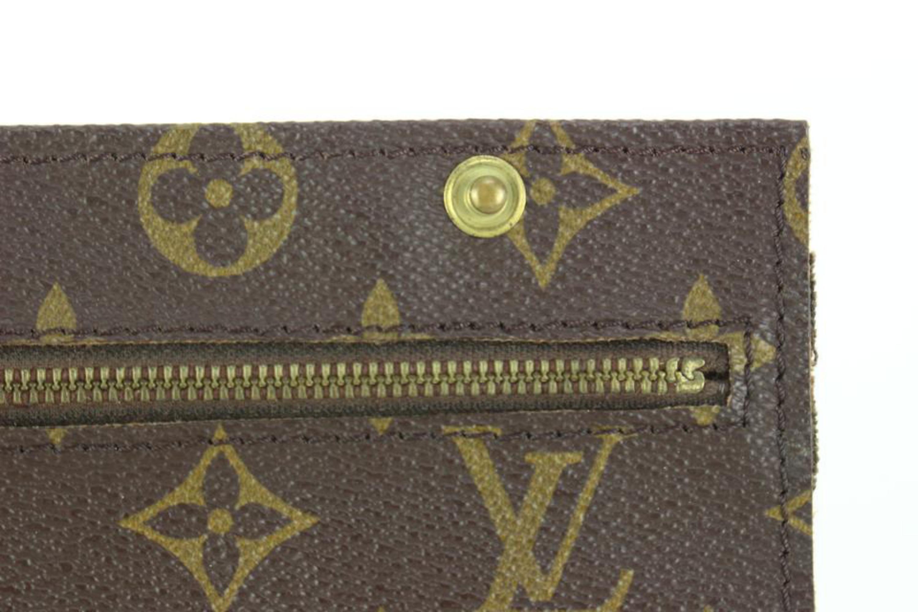 Louis Vuitton Monogram Randonnee Insert Pouch 52lz511s In Good Condition In Dix hills, NY