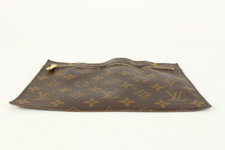 Louis Vuitton Monogram Randonee Pouch Insert - Brown Clutches