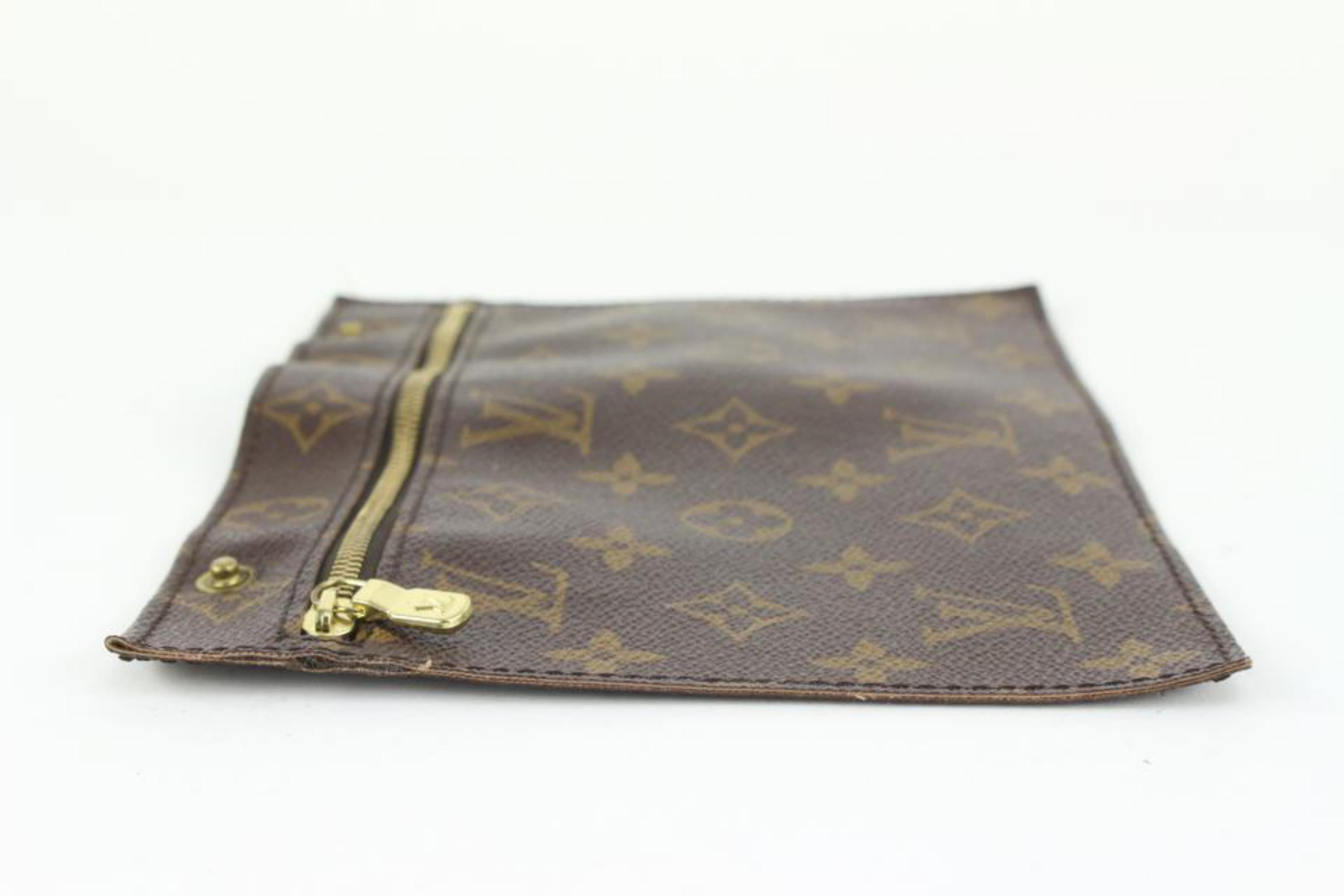 Louis Vuitton Monogramm Randonnee Insert-Toilettenbeutel mit Intarsien 1213lv4 Damen im Angebot
