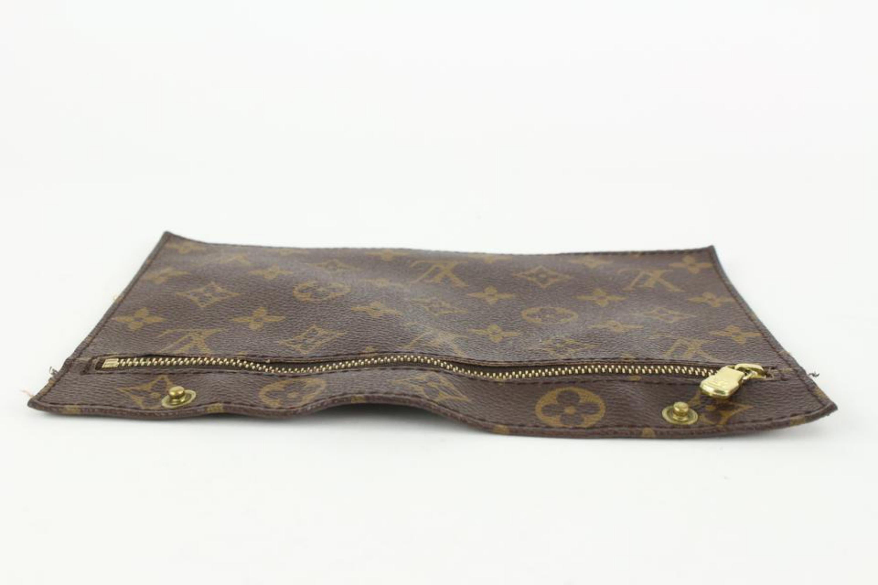 Louis Vuitton Monogramm Randonnee Insert-Toilettenbeutel mit Intarsien 1213lv4 im Angebot 2