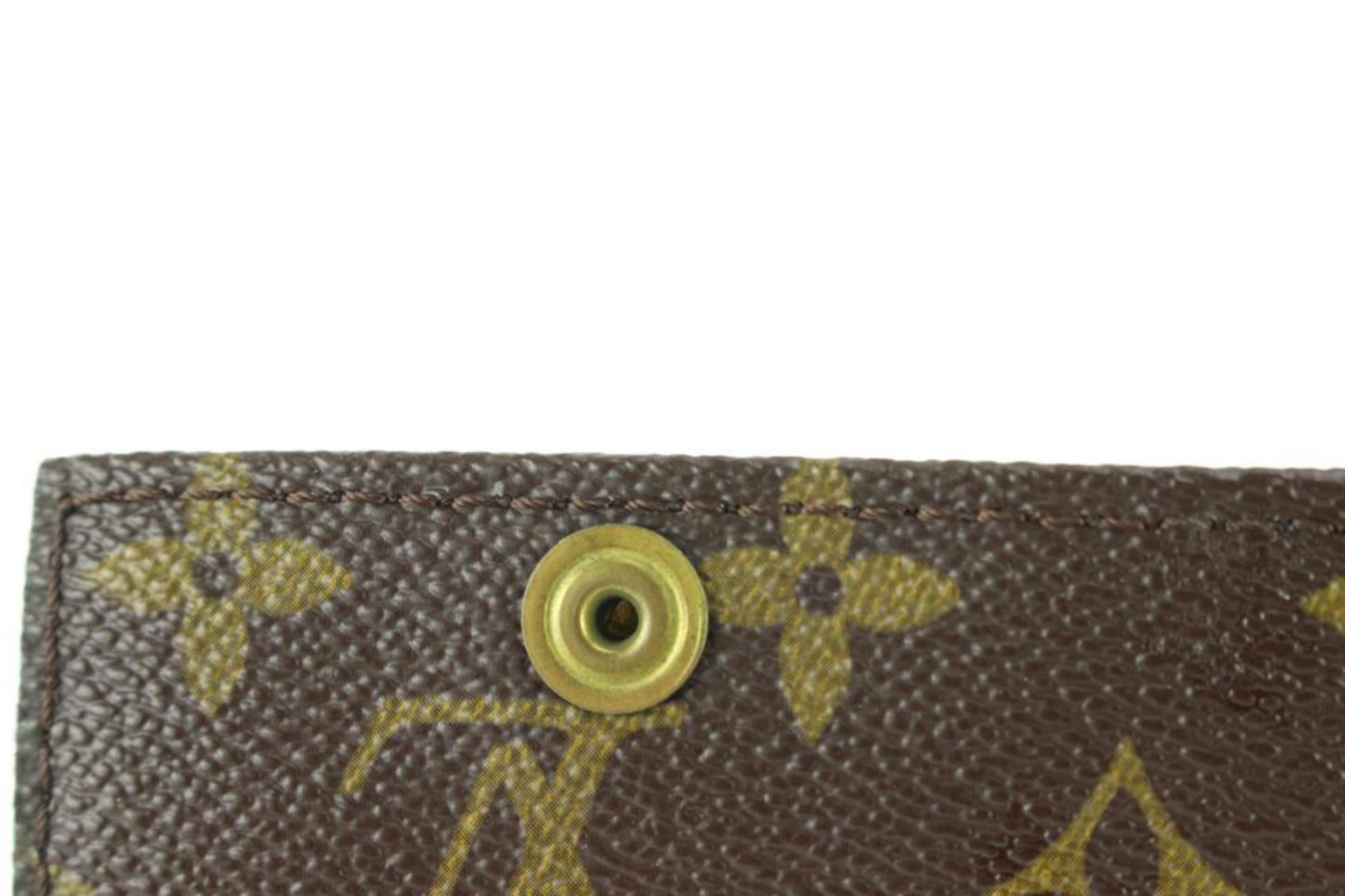 Louis Vuitton Monogram Randonnee Insert Toiletry Pouch 90lk719s In Good Condition For Sale In Dix hills, NY