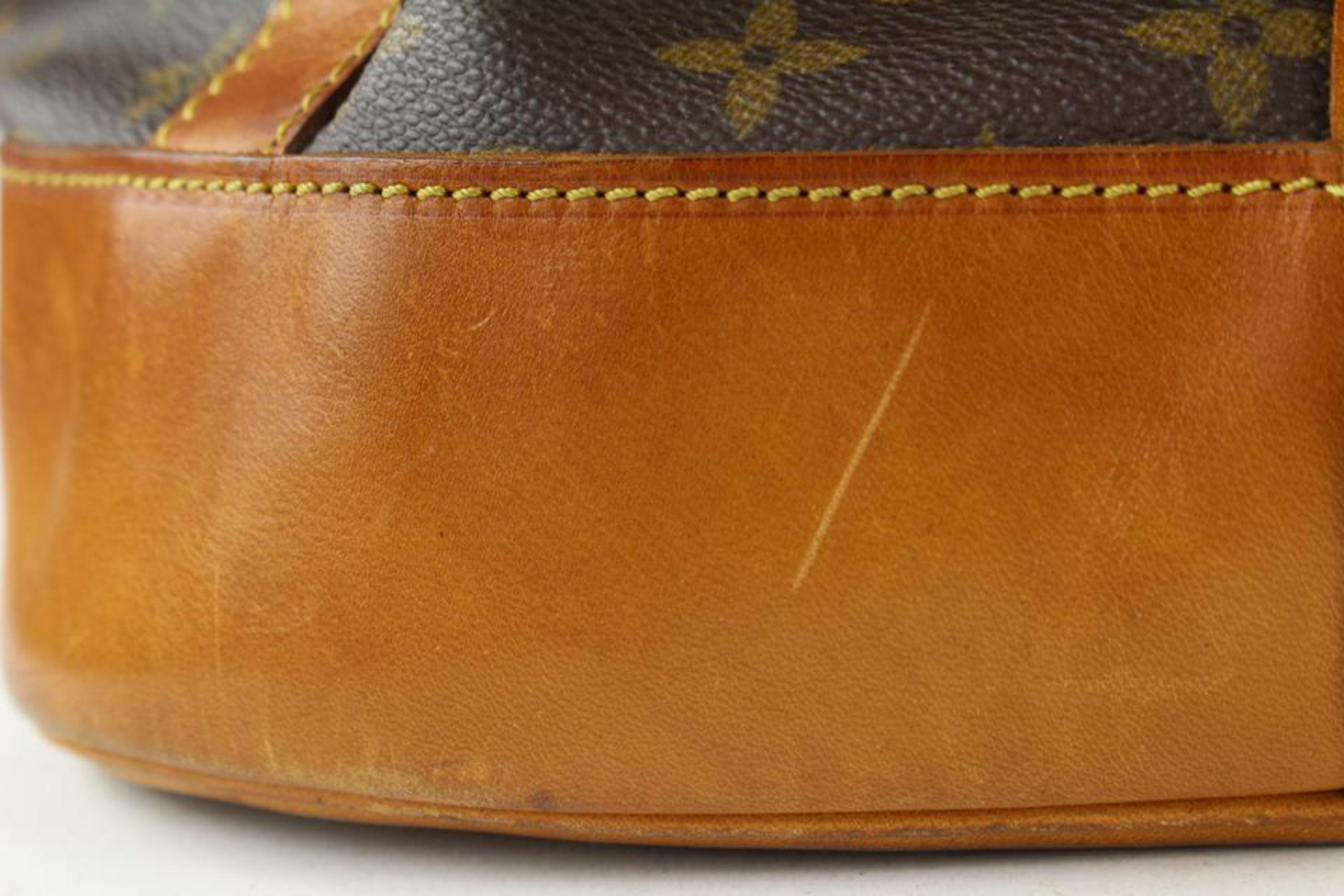 Louis Vuitton Monogram Randonnee PM Drawstring Hobo Sling Backpack Bag 5LZ1109 For Sale 4