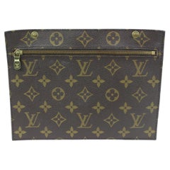 Louis Vuitton Monogram Randonnee Pouch Clutch Insert 329slk2