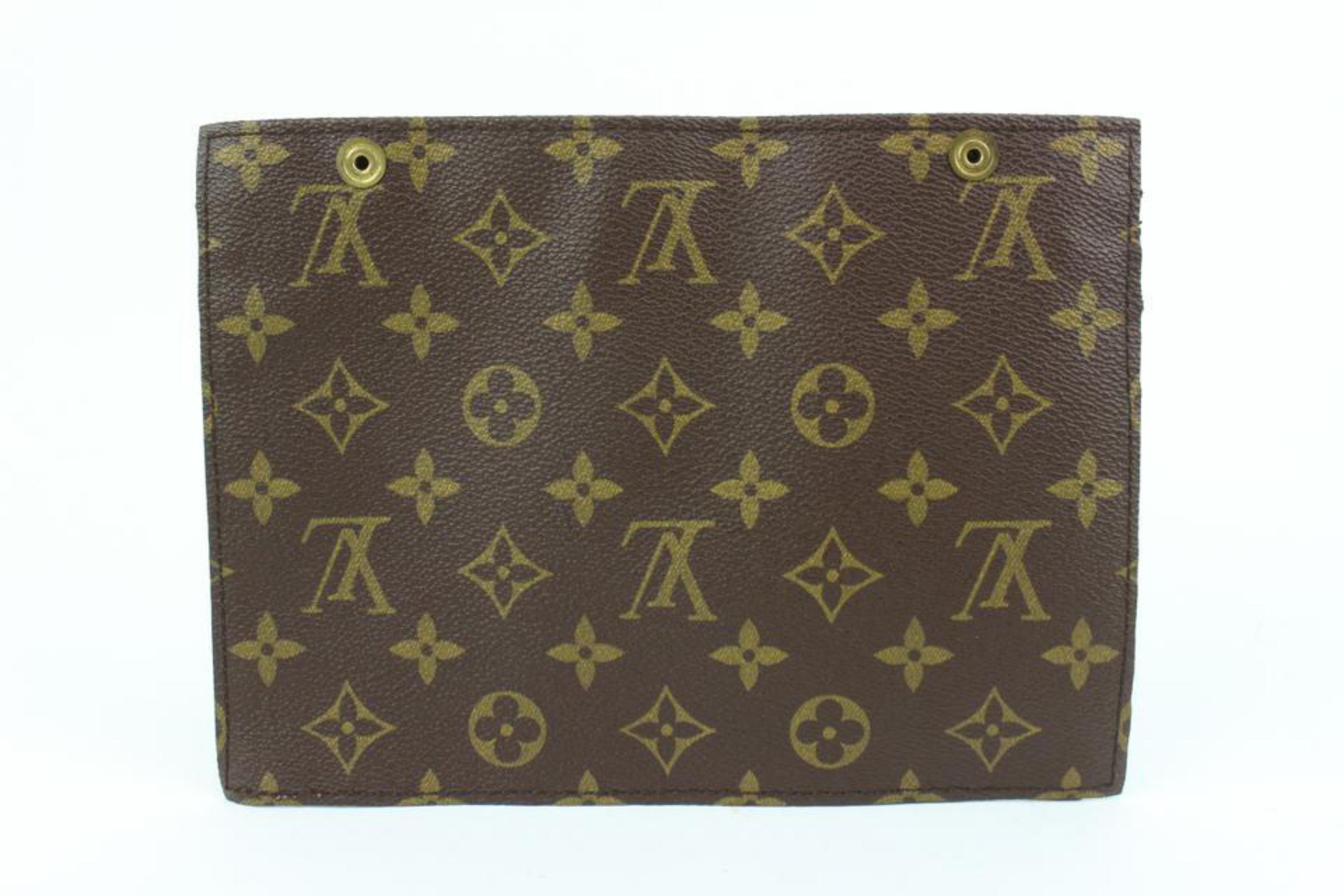 Louis Vuitton - Pochette à insert Randonnee avec monogramme 53lv38s en vente 7