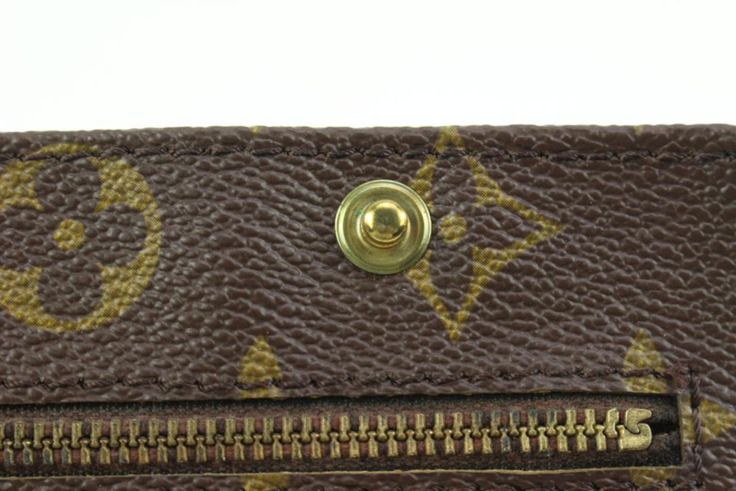 Women's Louis Vuitton Monogram Randonnee Pouch Insert Pochette 53lv38s For Sale