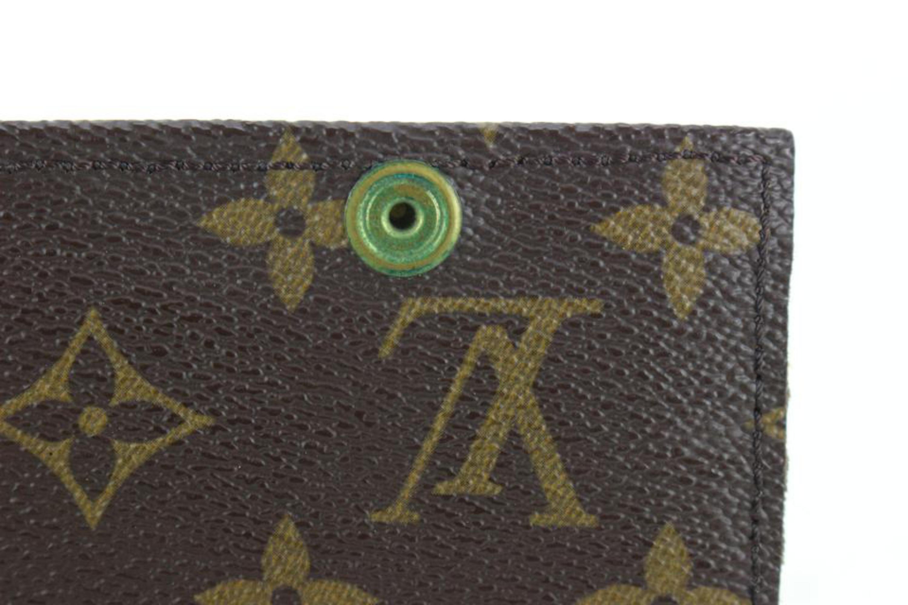Louis Vuitton Monogram Randonnee Pouch Snap Toiletry Pouch 7lk712s In Fair Condition In Dix hills, NY