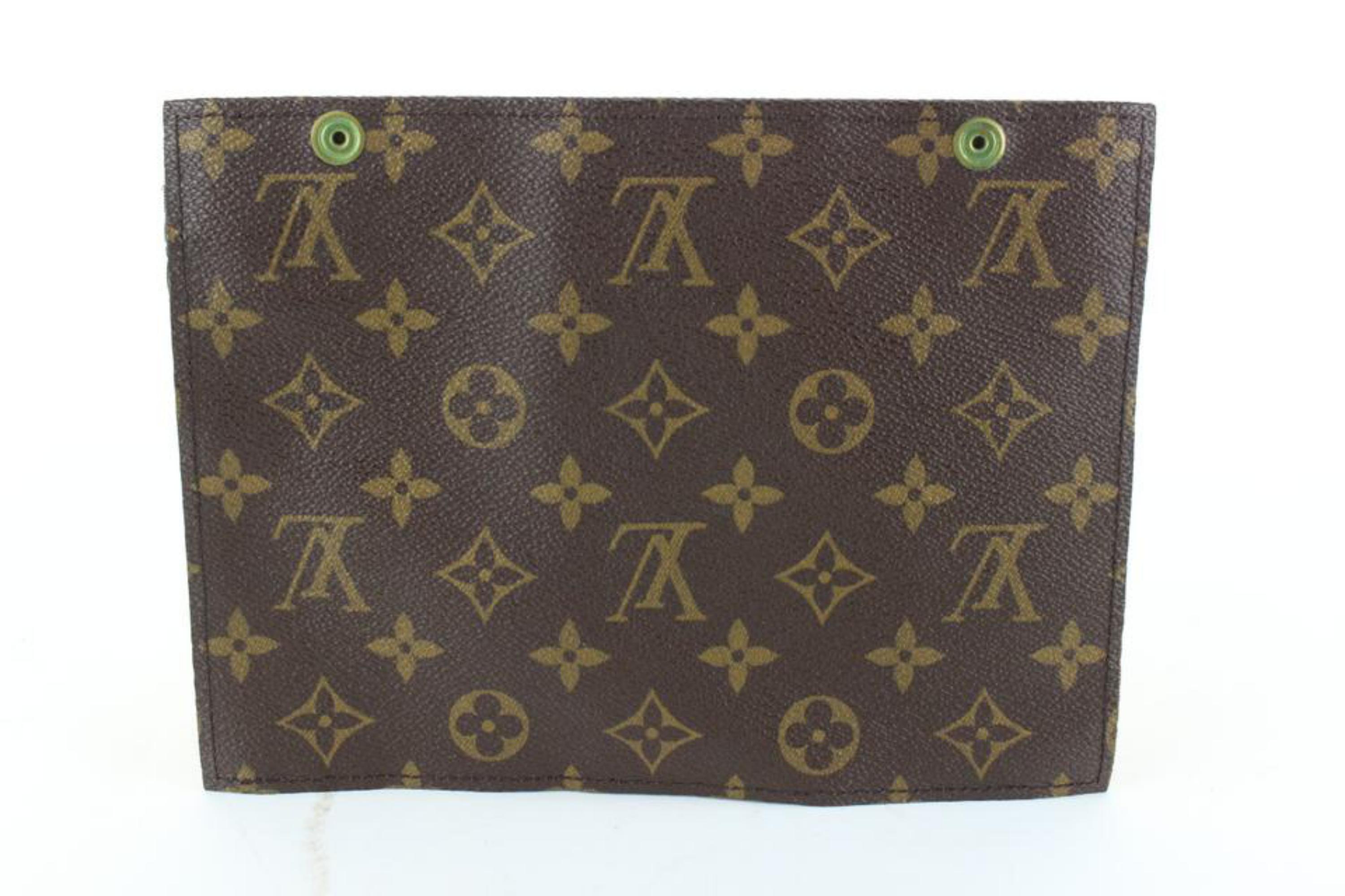 Louis Vuitton Monogram Randonnee Pouch Snap Toiletry Pouch 7lk712s 1