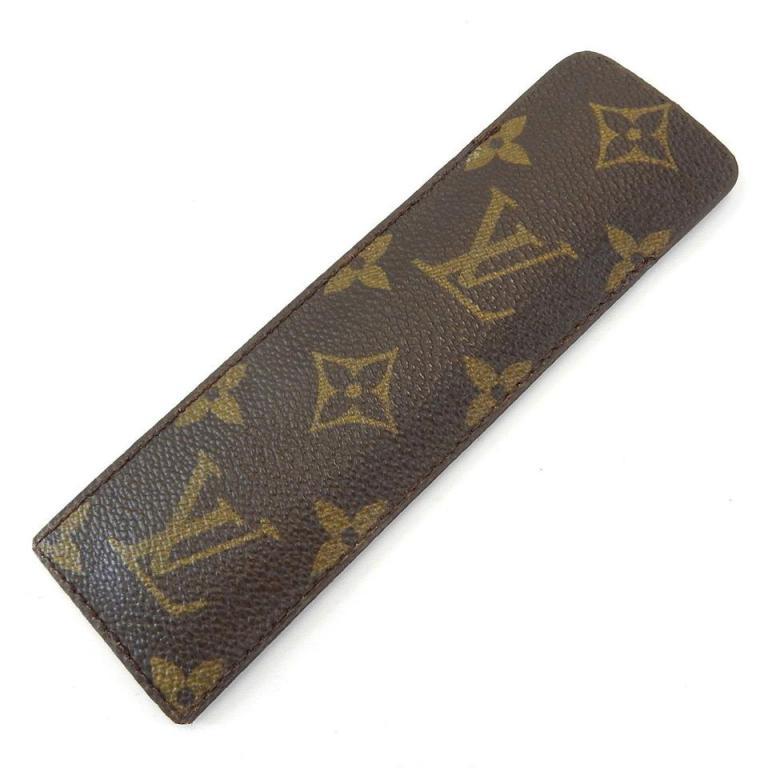 Louis Vuitton Monogram ( Rare Comb Case Etui Set 2180109 In Good Condition For Sale In Forest Hills, NY