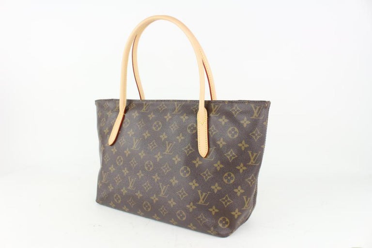 Louis Vuitton Raspail PM Monogram Tote Brown Shoulder Bag Purse