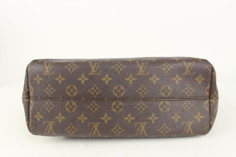 Louis Vuitton Raspail Shoulder Bag MM Brown Monogram Canvas