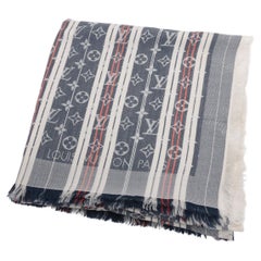Louis Vuitton Monogram Rayures Mattress Stripe Schal Halstuch
