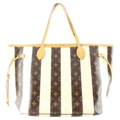 Louis Vuitton Monogram Rayures Neverfull MM Striped 11LU0224