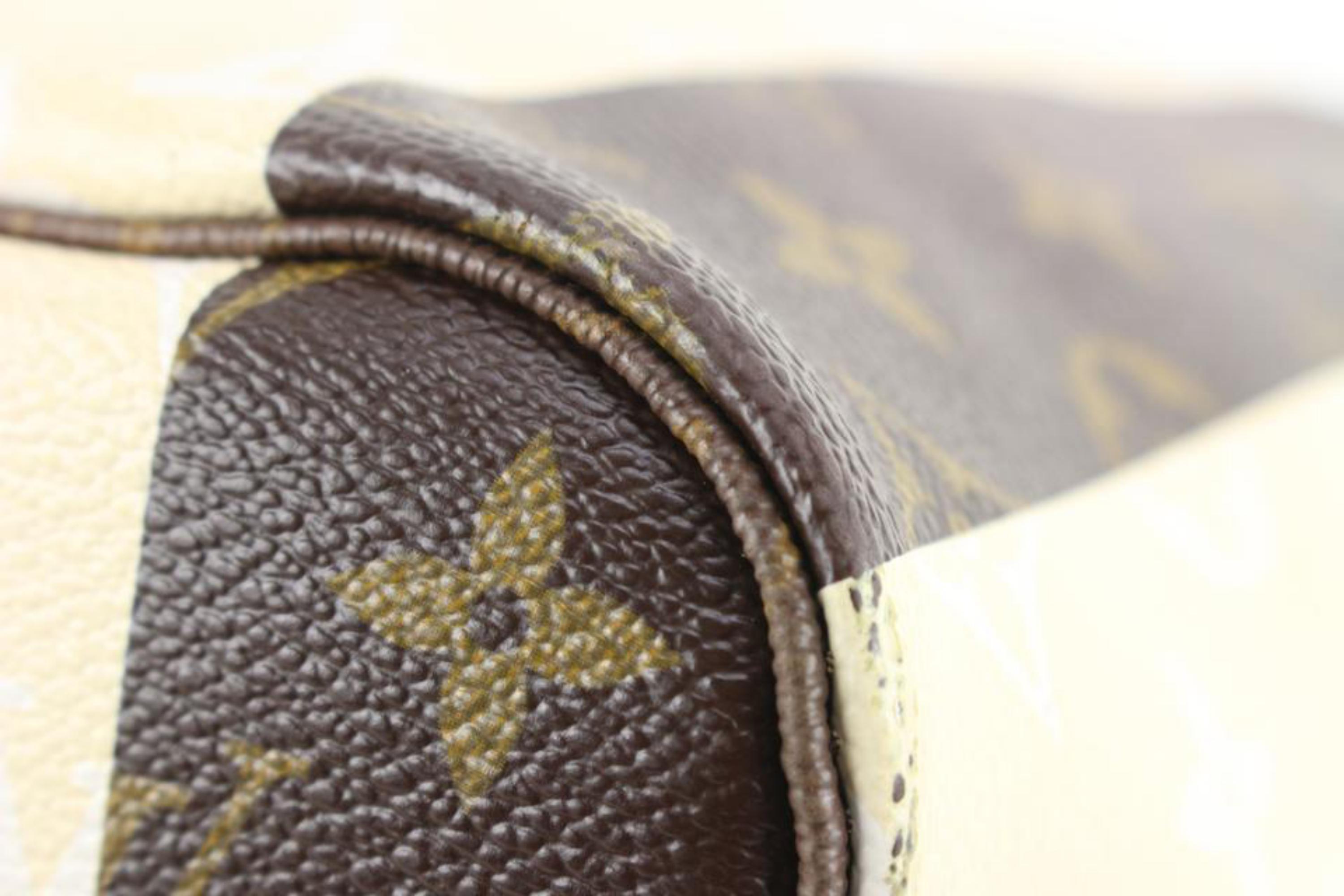 Louis Vuitton Tisse Sac Handbag Limited Edition Monogram Canvas Rayures PM  at 1stDibs