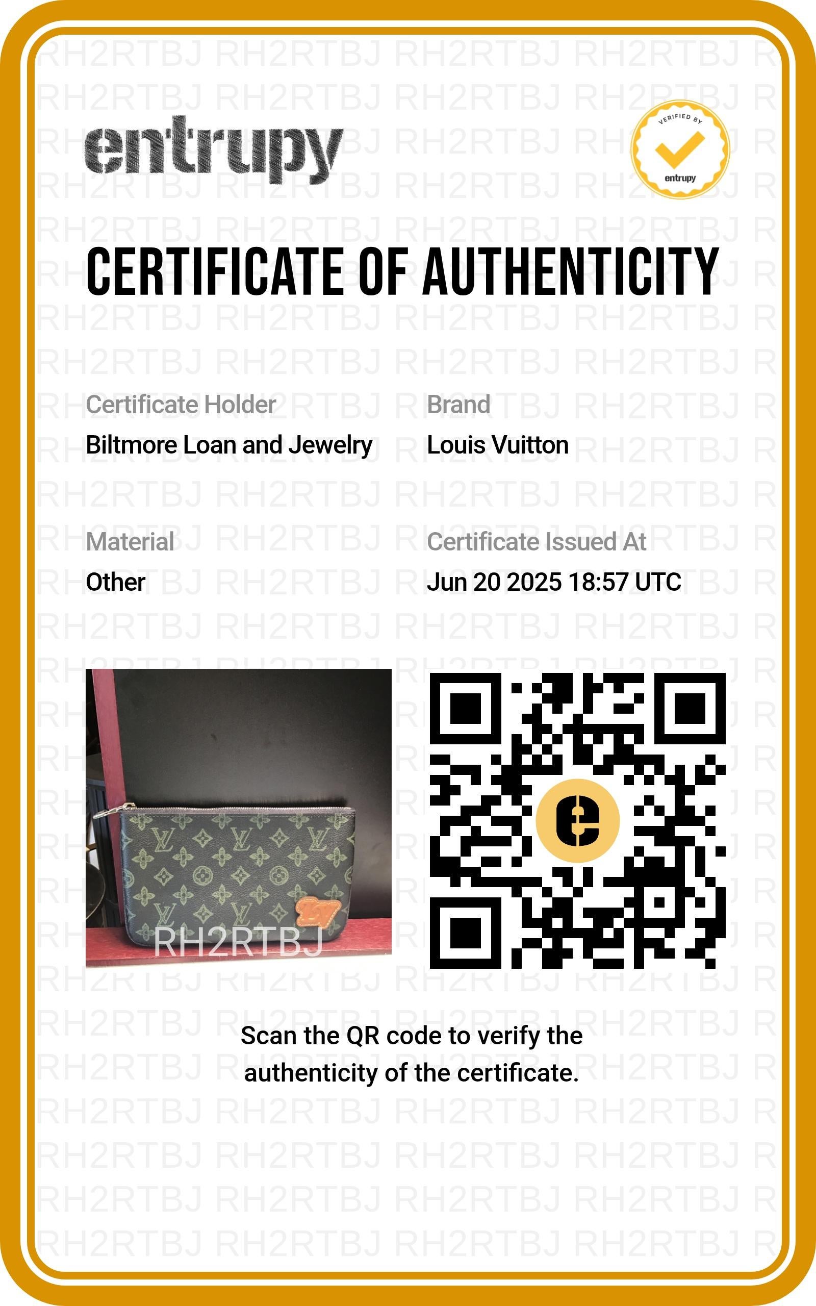 Louis Vuitton Monogram Record Trio Messenger Bag Dark Green For Sale 5