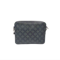 Louis Vuitton Monogram Record Trio Messenger Bag Dark Green