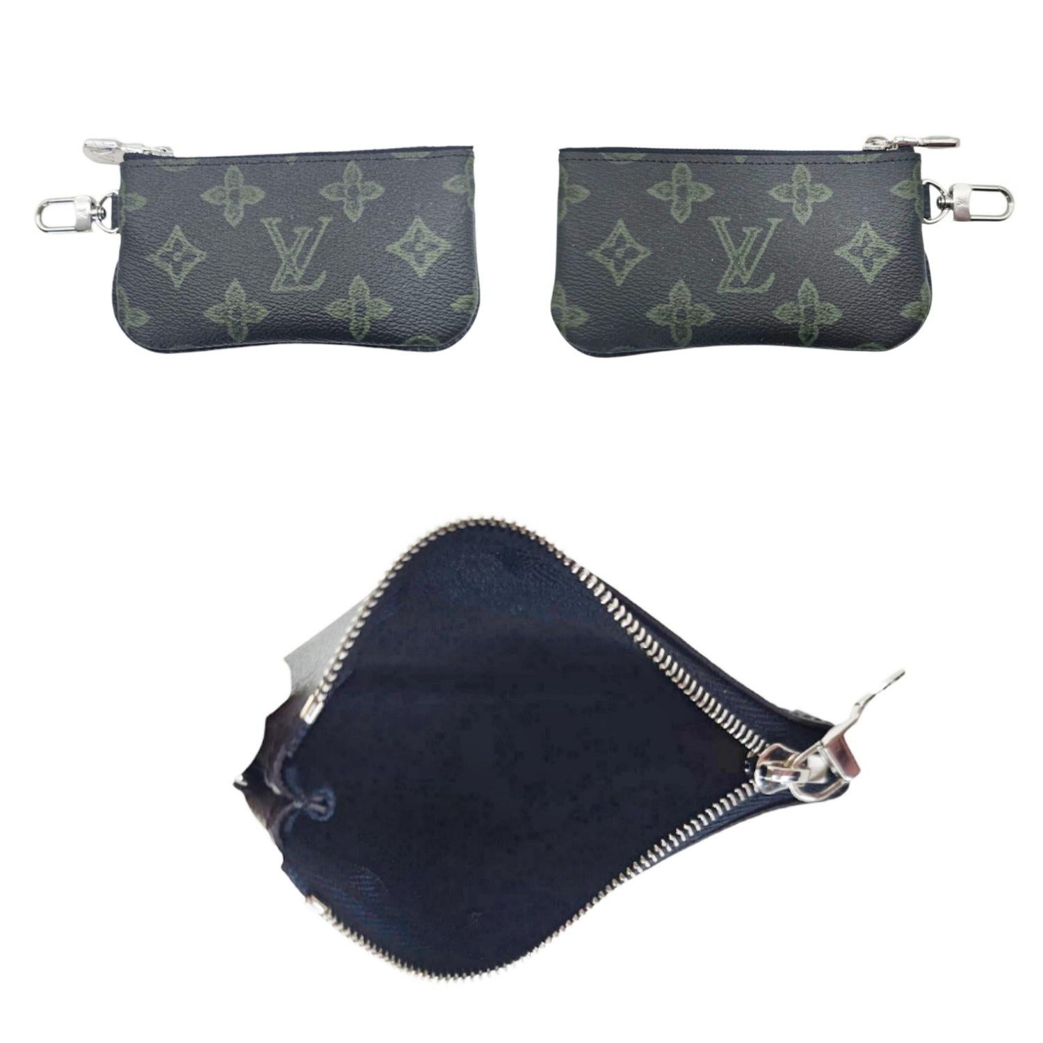 Louis Vuitton Monogram Record Trio Messenger Bag Dark Green For Sale 2