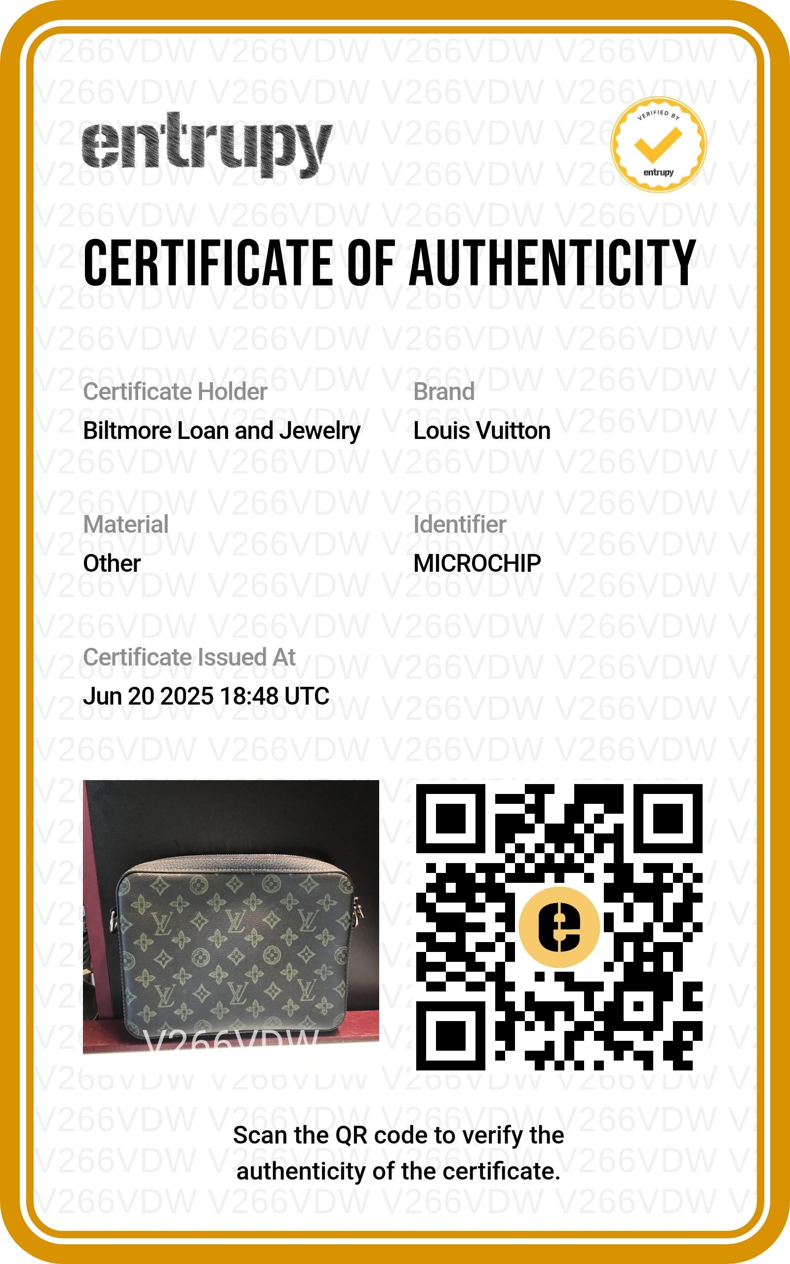 Louis Vuitton Monogram Record Trio Messenger Bag Dark Green For Sale 4
