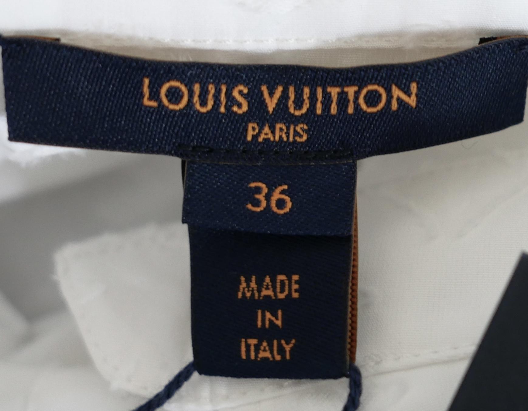 Abito a camicia Louis Vuitton con Monogram in rilievo L'Oeil in vendita 7