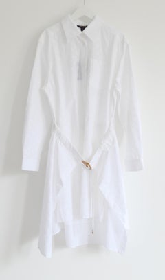 Louis Vuitton Monogram Relief Trompe L’Oeil Shirt Dress