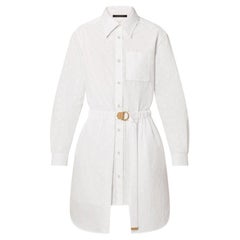 Louis Vuitton Monogram Relief Trompe L’Oeil Shirt Dress