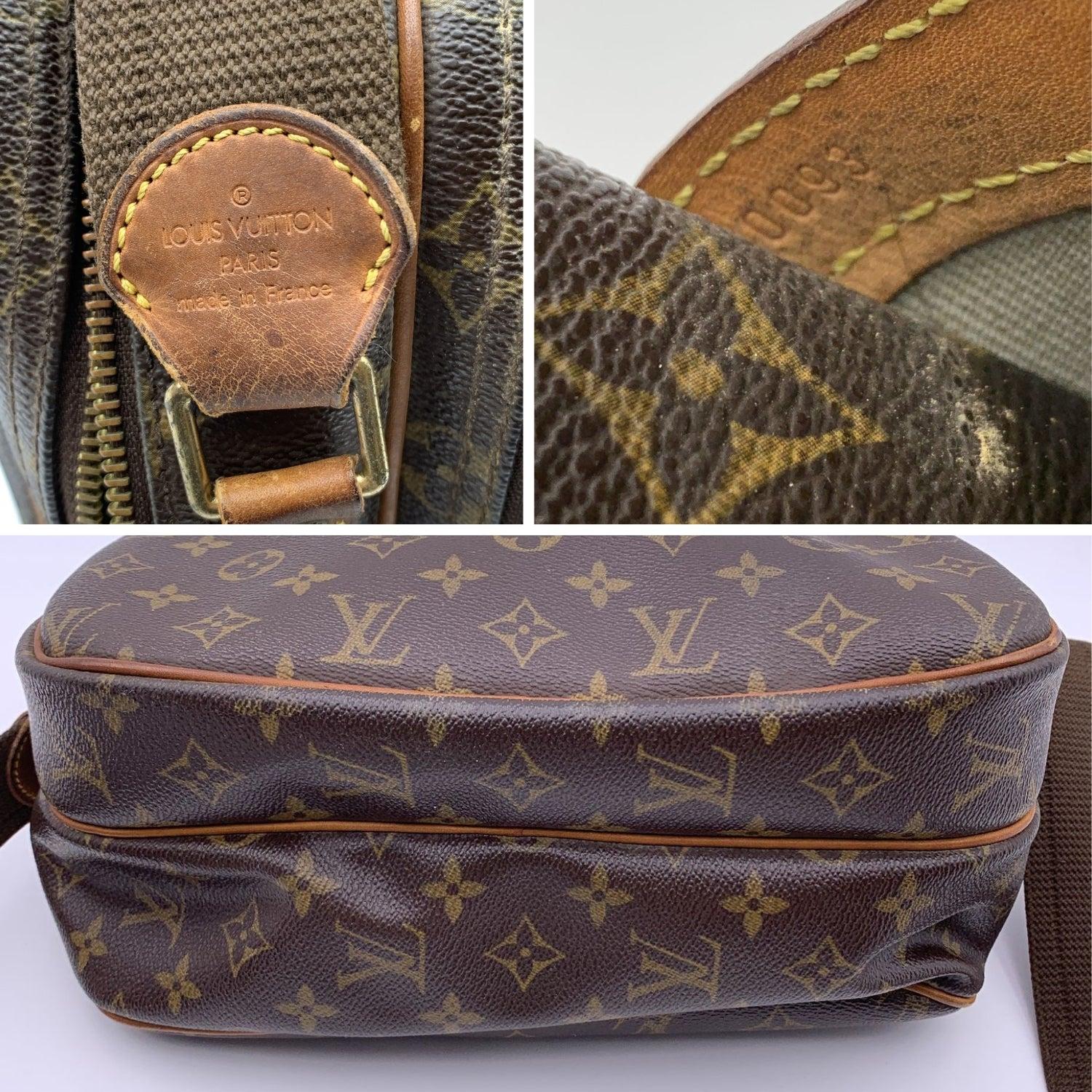 Louis Vuitton Monogram Reporter PM Canvas Messenger Bag M45254 In Good Condition In Rome, Rome