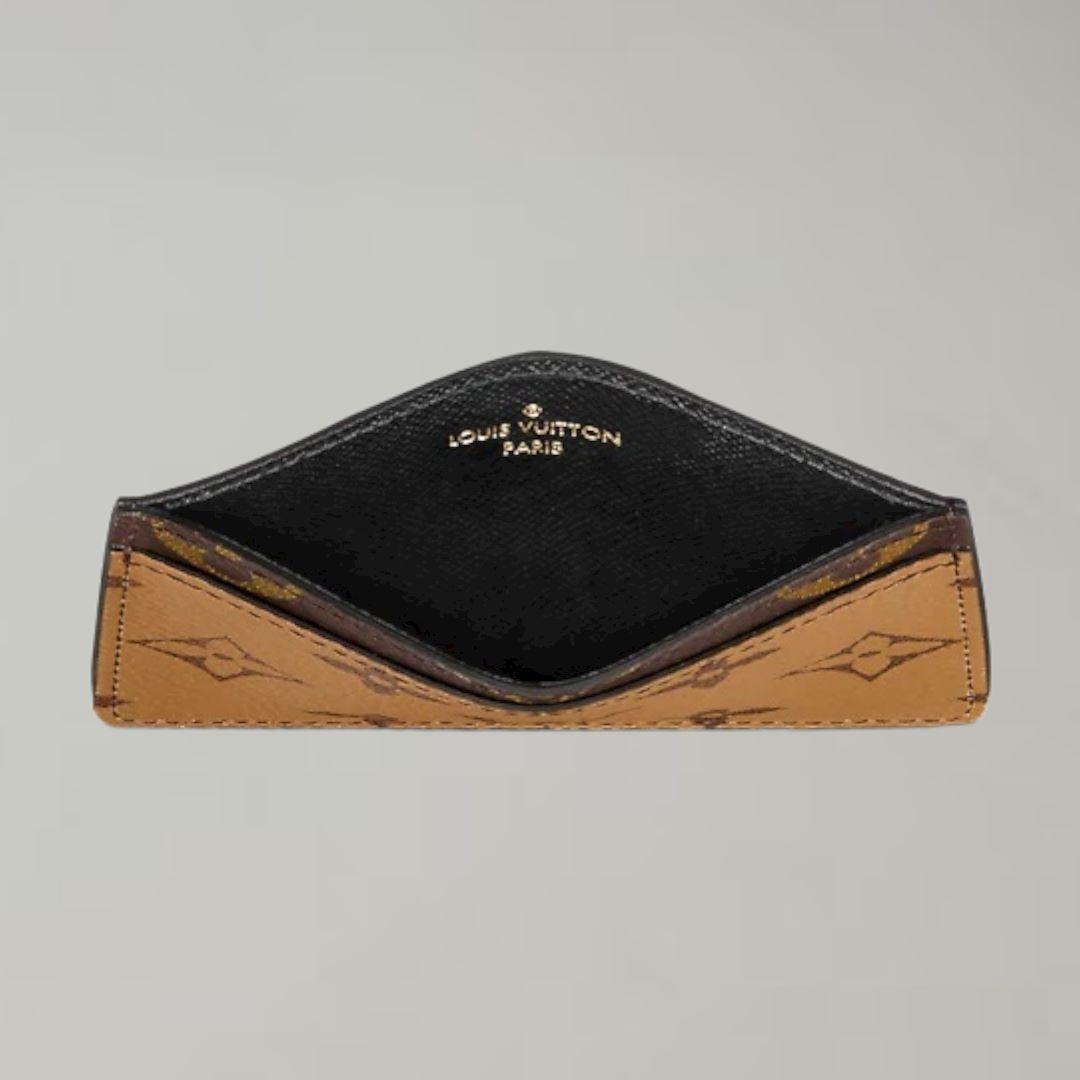 Louis Vuitton, Bags, Louis Vuitton Porte 2 Cartes Monogram Canvas Leather  Slim Credit Id Wallet