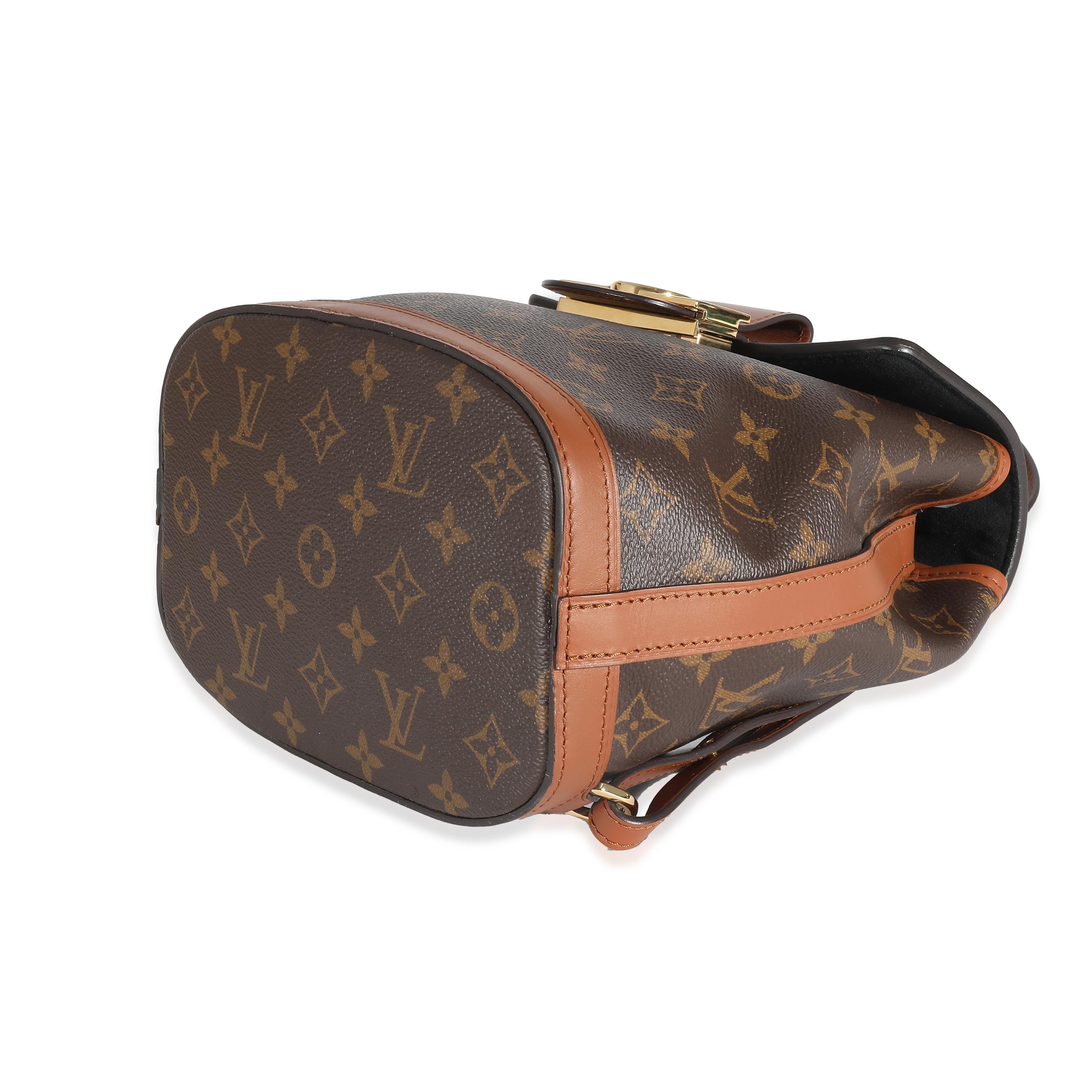 Louis Vuitton Monogram Reverse Canvas Dauphine Backpack For Sale 1