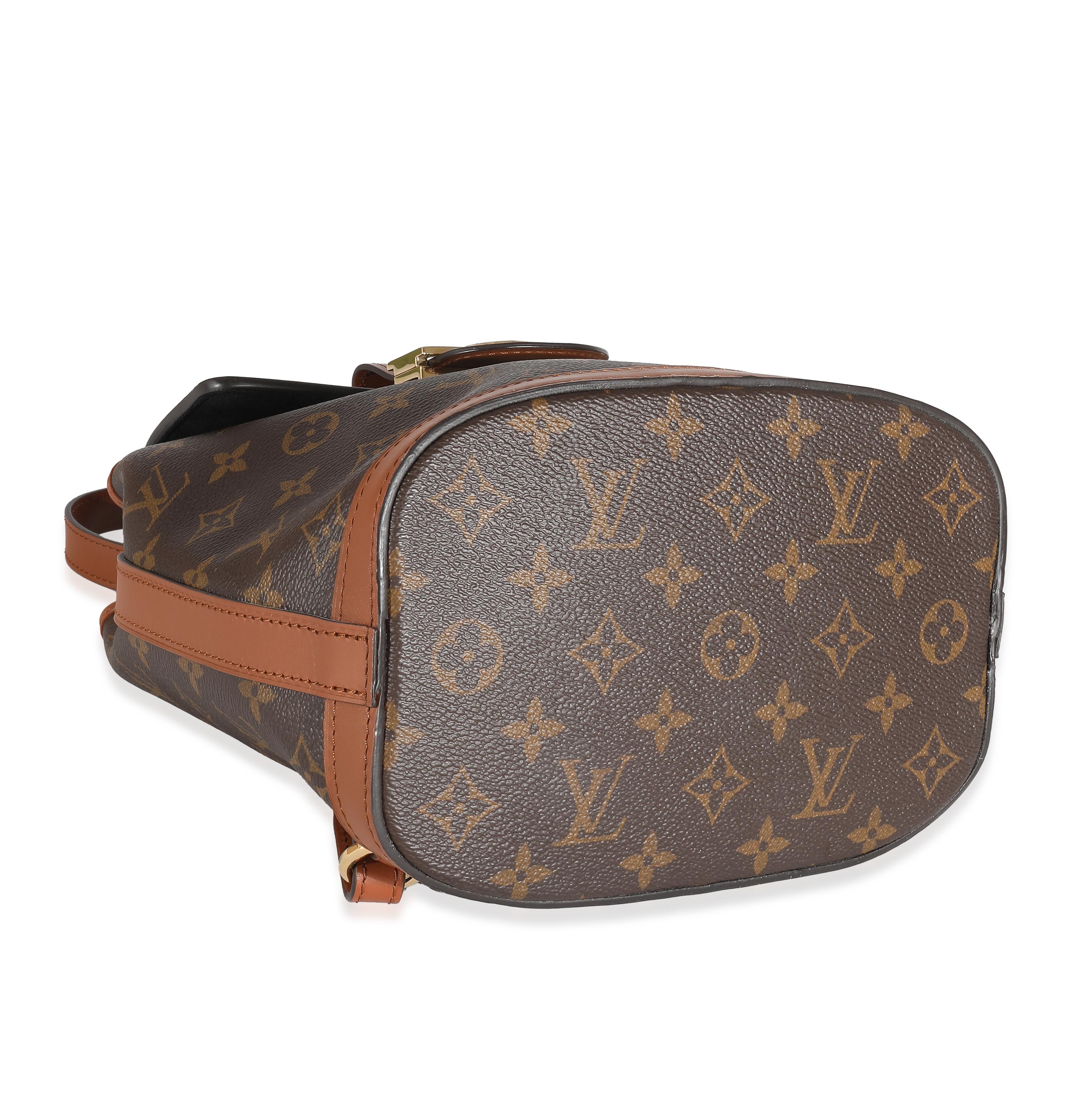 Louis Vuitton Monogram Reverse Canvas Dauphine Backpack For Sale 2