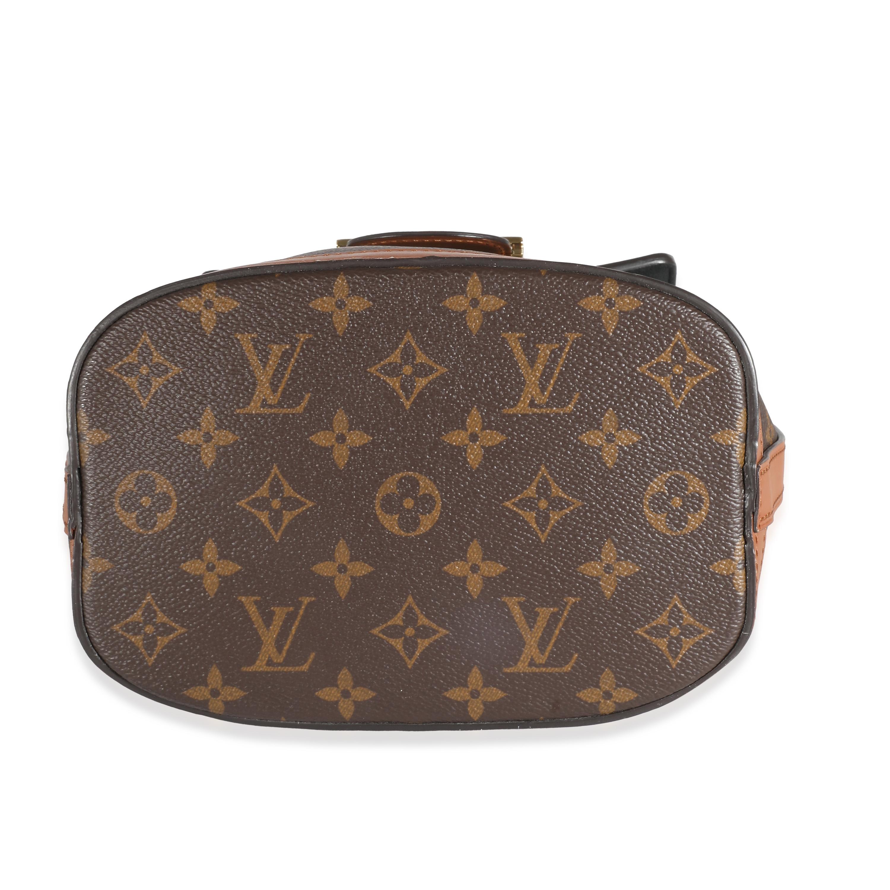 Louis Vuitton Monogram Reverse Canvas Dauphine Backpack For Sale 3