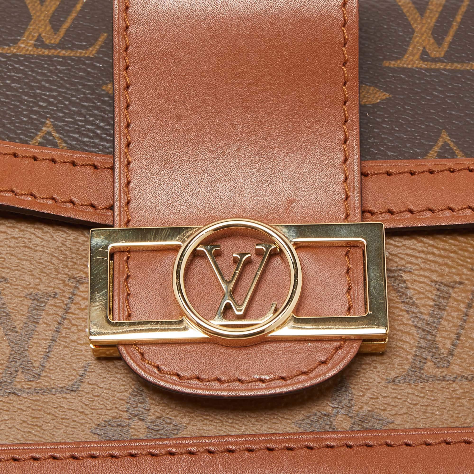 Louis Vuitton Monogram Reverse Canvas Dauphine Bumbag Bag 8