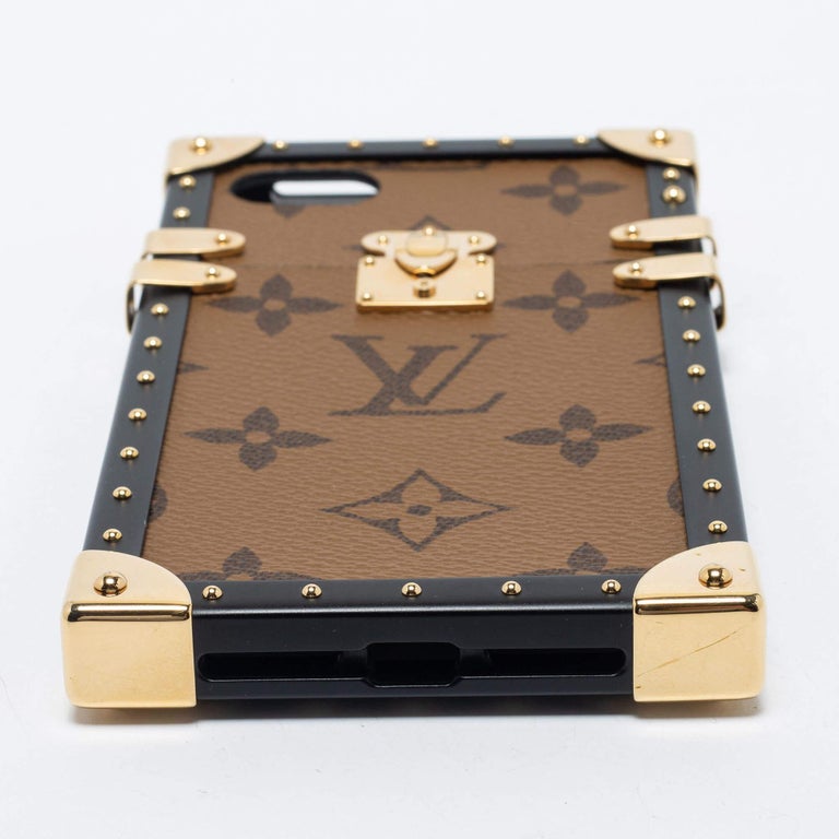 Louis Vuitton Monogram Reverse Canvas Eye Trunk iPhone 7 Case For Sale at  1stDibs