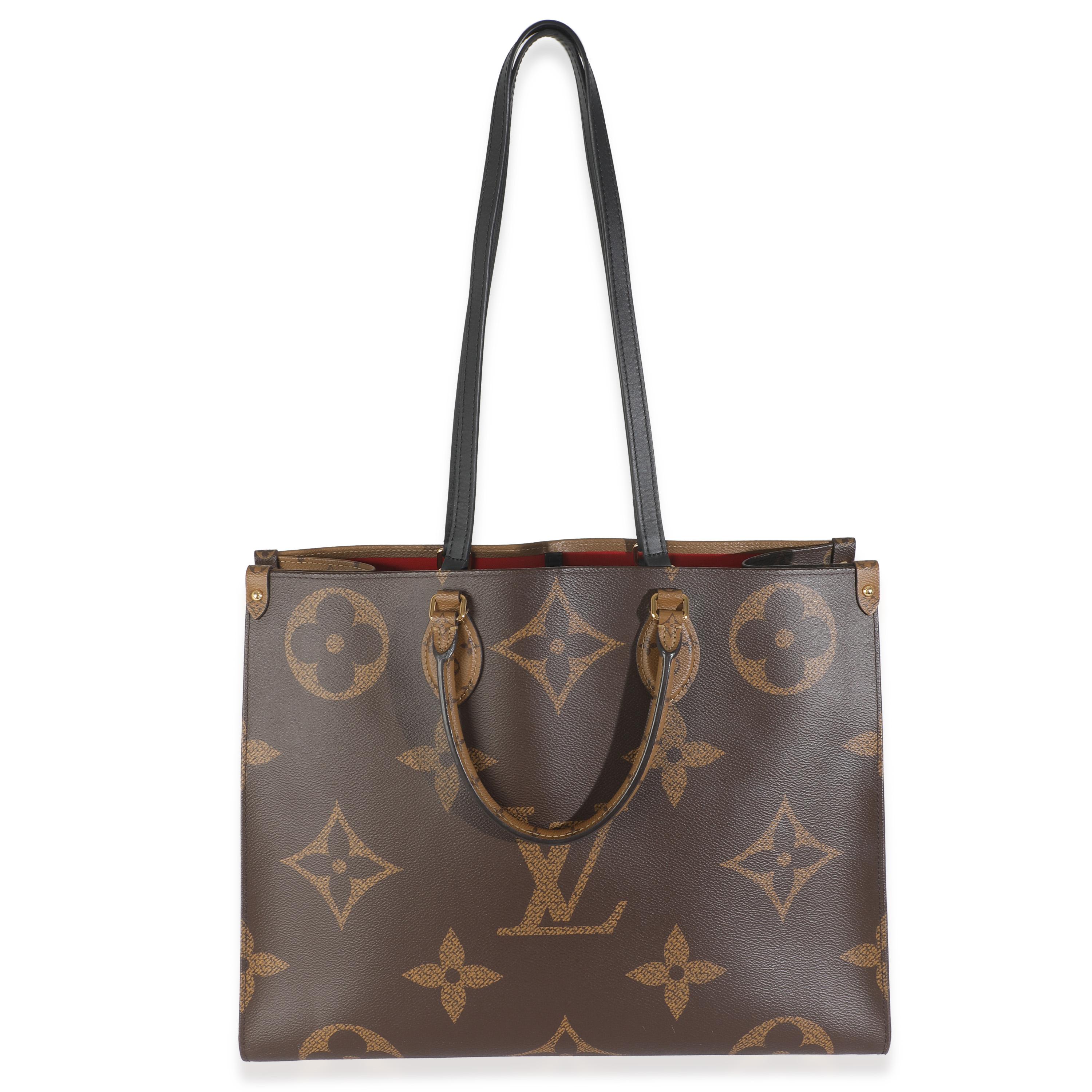 Louis Vuitton Monogram Reverse Canvas Onthego GM For Sale 1