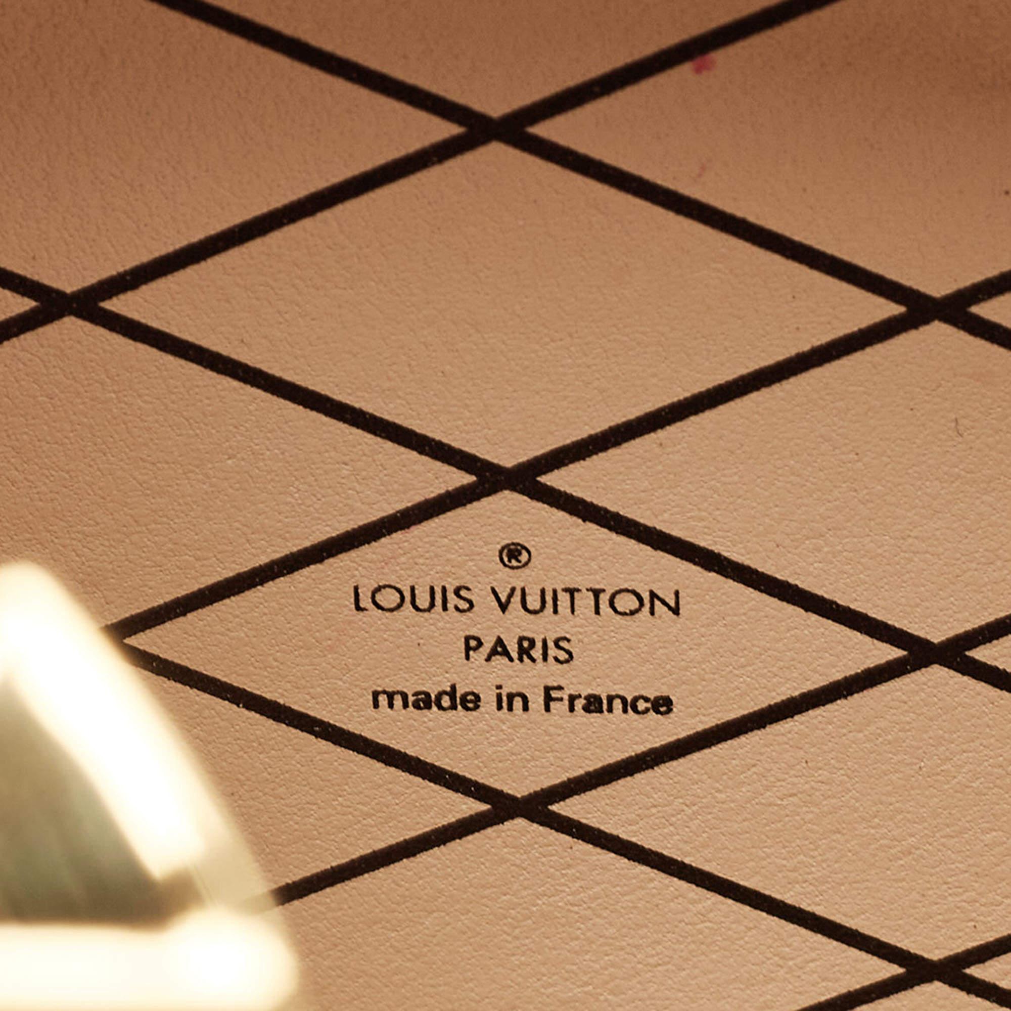 Louis Vuitton Monogram Reverse Canvas Petite Boite Chapeau Bag en vente 5