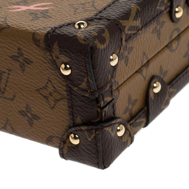 Louis Vuitton Monogram Reverse Canvas Petite Malle Bag at 1stDibs
